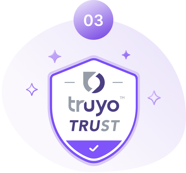 Step 03 - Truyo Trust Badge