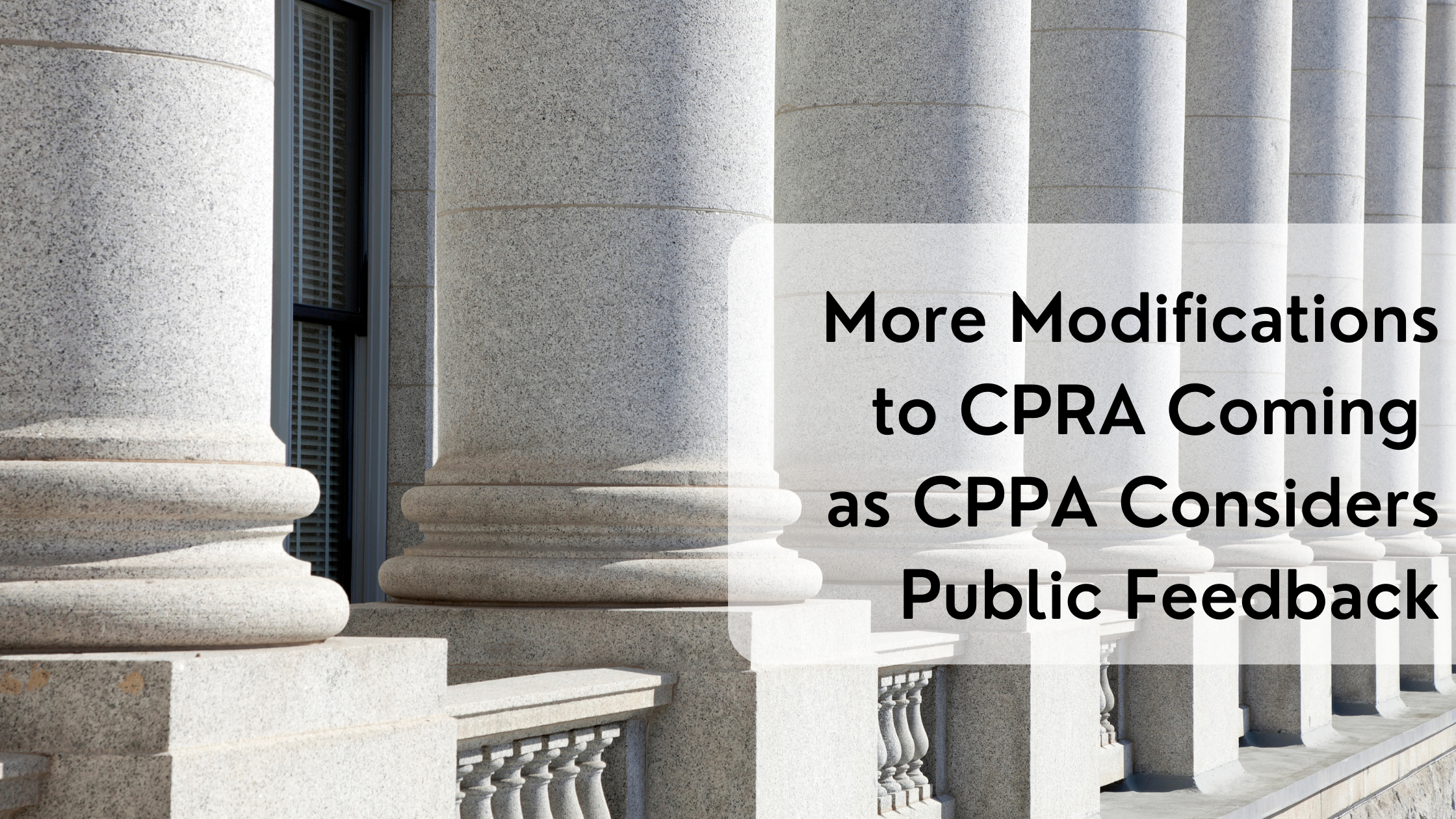 cppa to modify cpra further
