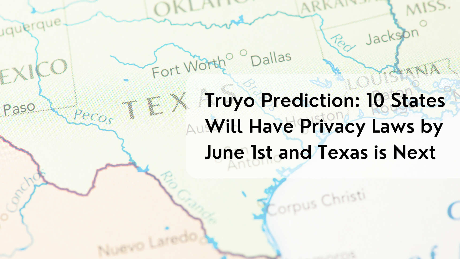Texas Next to Pass Privacy Law